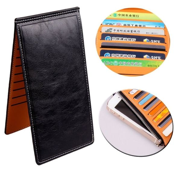 ✨✨BRAND NEW Womens Thin Bifold Phone Wallet Cards Organizer - Picture 5 of 6